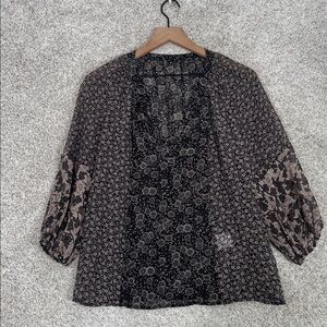 Joie Silk Floral Blouse‎ - S/M